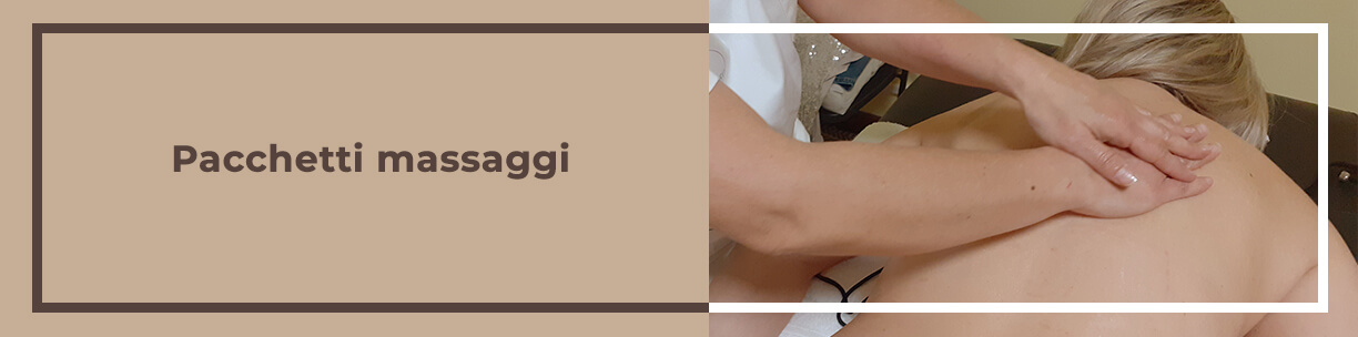 Offerte pacchetti massaggi
